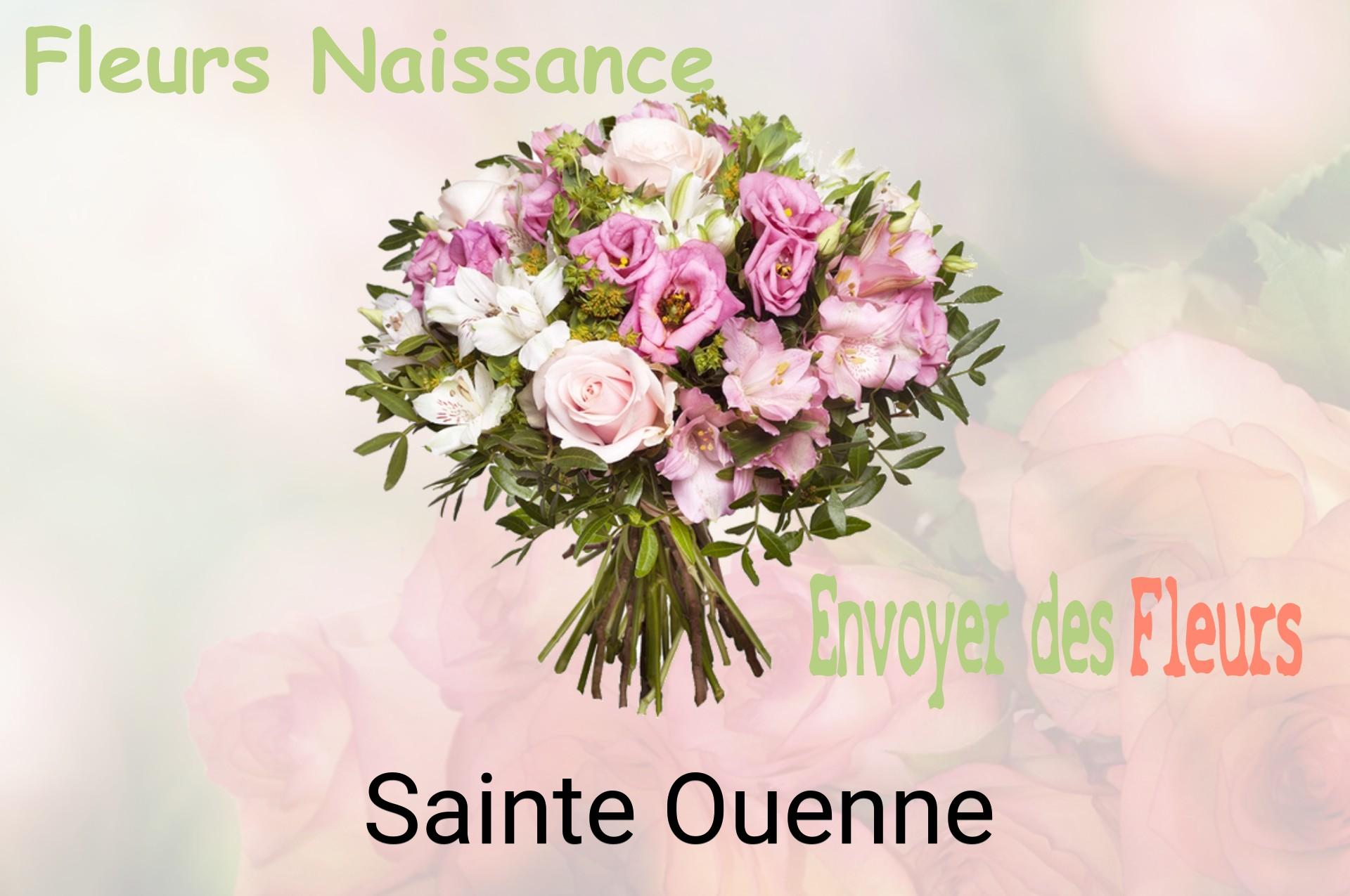 Bouquet de fleurs de naissance livré à Sainte-Ouenne